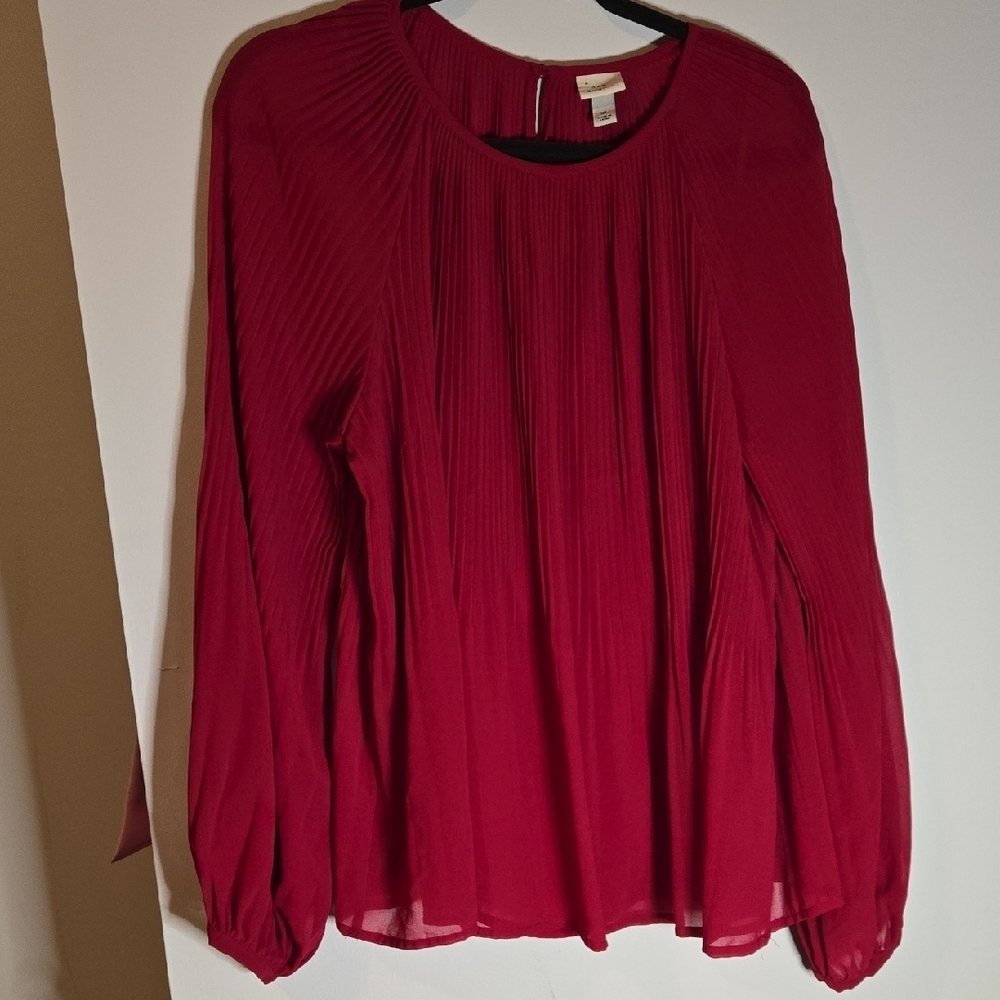 a new day Red Blouse - Picture 2 of 5